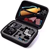 Action Camera Carrying Case Compatible with Gopro hero/brave 4/V50 Elite/v50 X/V50 Pro/Brave 7 LE/Brave 8/Exprotrek/APEMAN/Dragon/Jadfezy/APEXCAM/CAMWORLD/Xilecam/Vemont/Remali Capture Cam/WOLFANG/Surfola/SJCAM/DJI OSMO ACTION 4K Waterproof Action camera